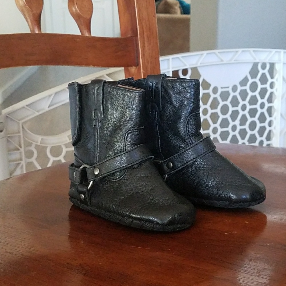 Frye harness baby boots